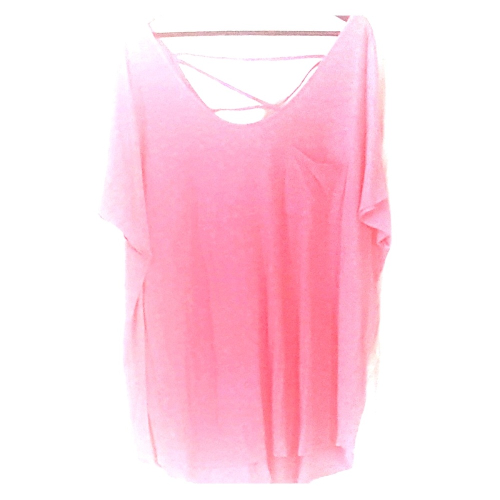 Faded Glory - T-shirt - Pink - 3x